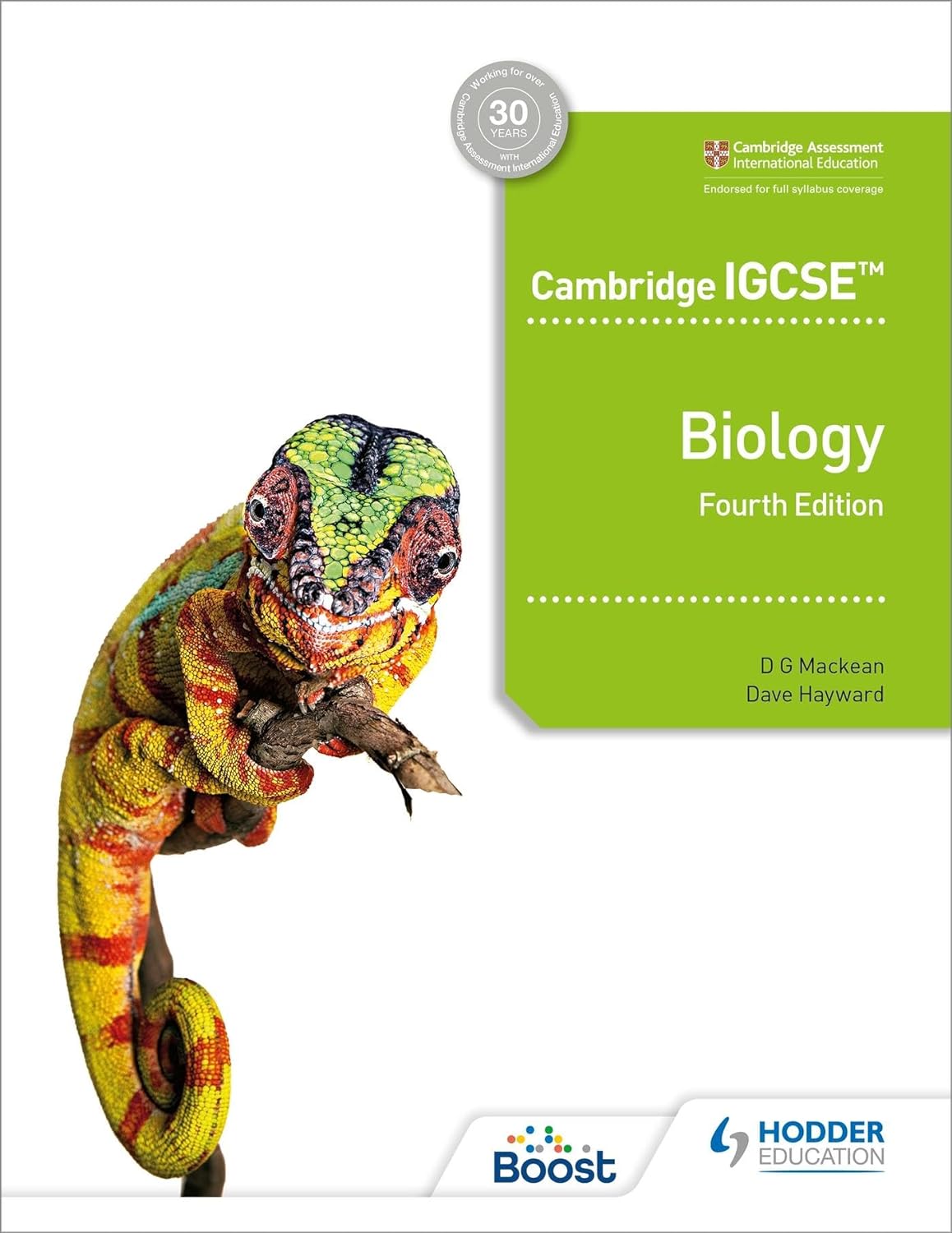 Cambridge IGCSE Biology 4th Edition: Hodder Education Group